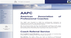 Desktop Screenshot of aapcoaches.com